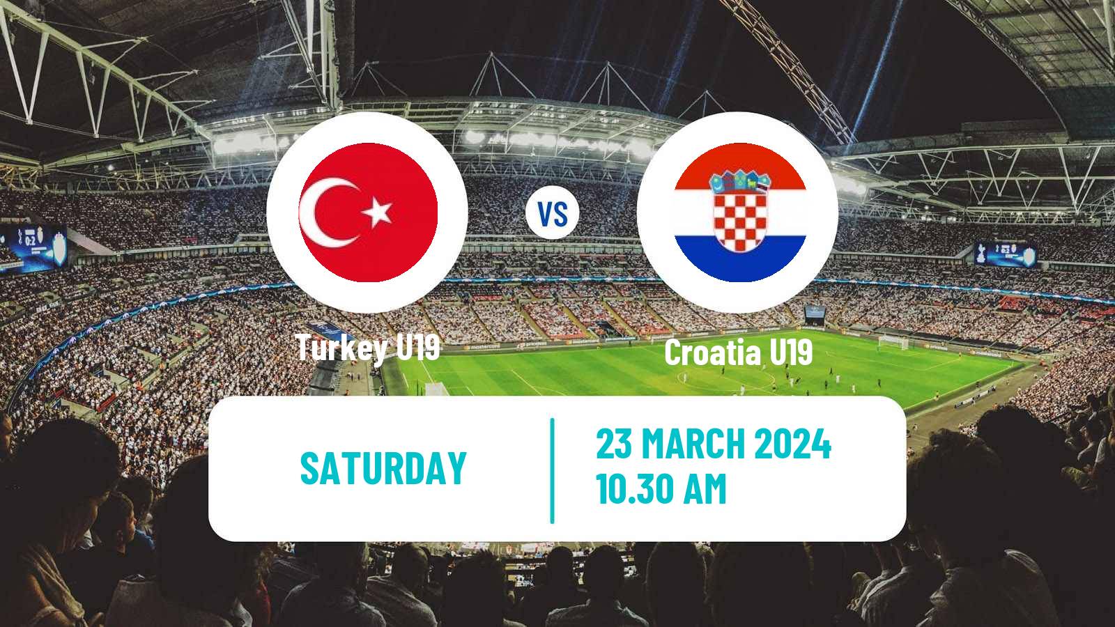 Soccer UEFA Euro U19 Turkey U19 - Croatia U19