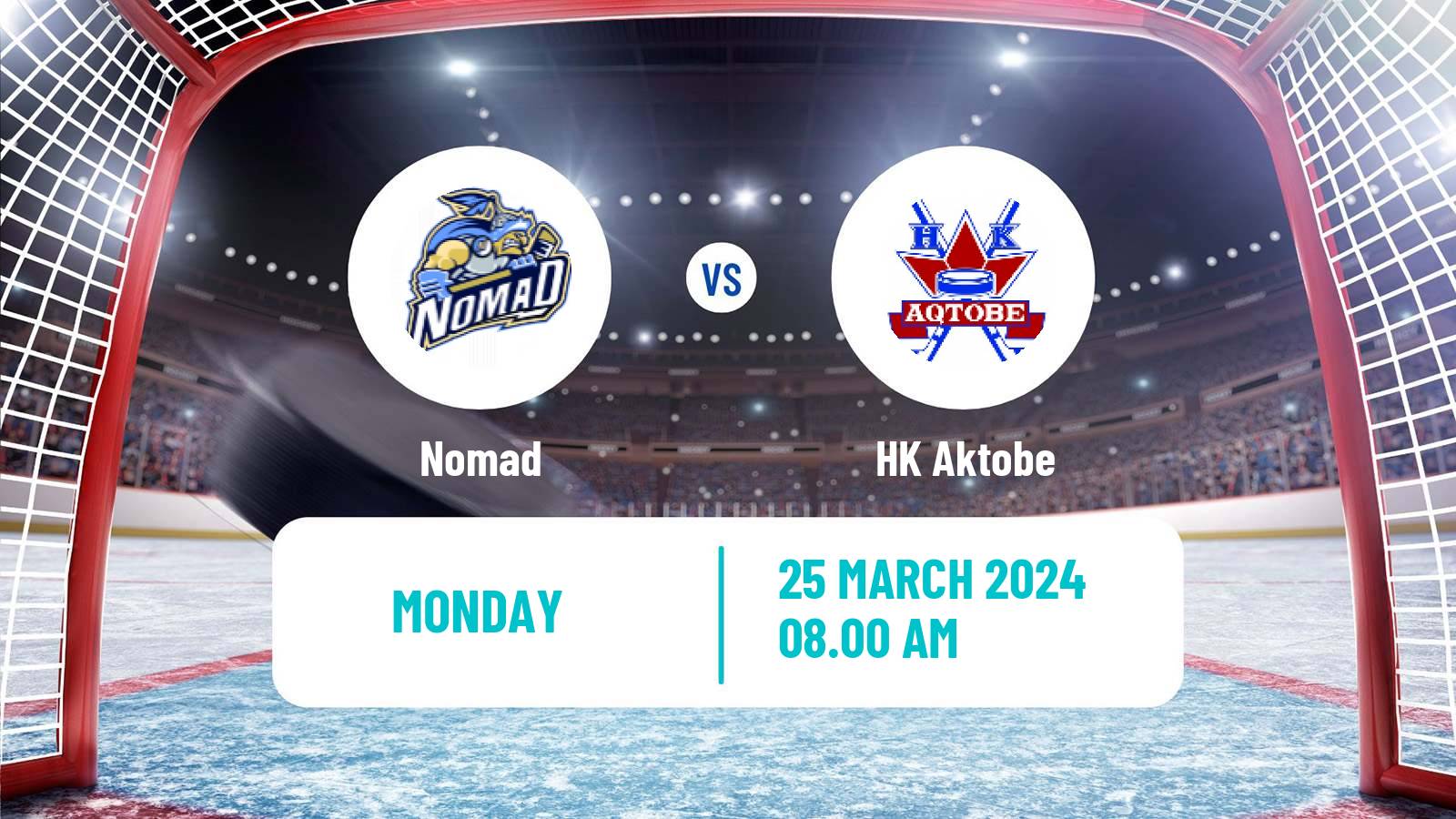 Hockey Kazakh Ice Hockey Championship Nomad - Aktobe