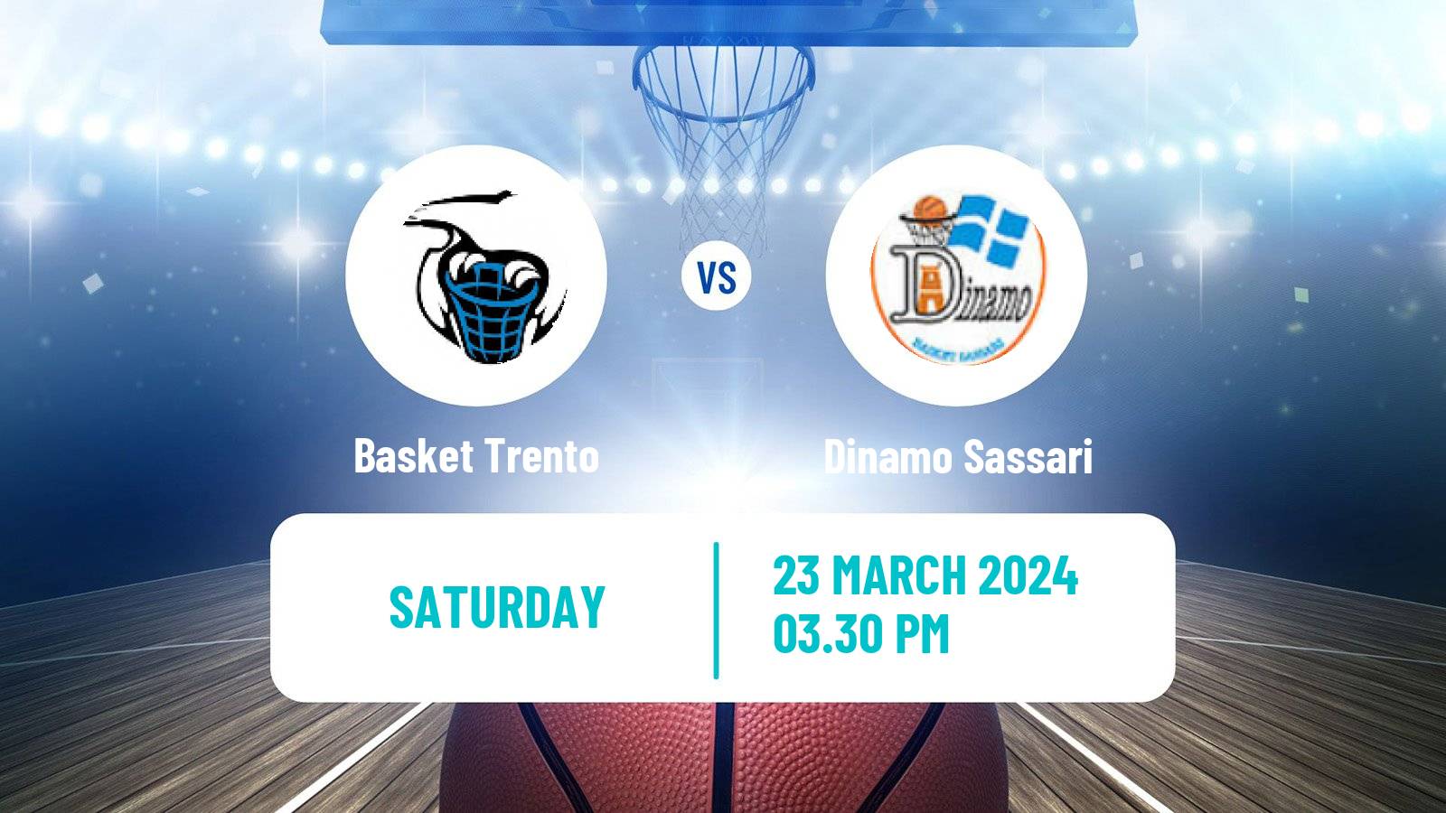 Basketball Italian Lega A Basketball Basket Trento - Dinamo Sassari