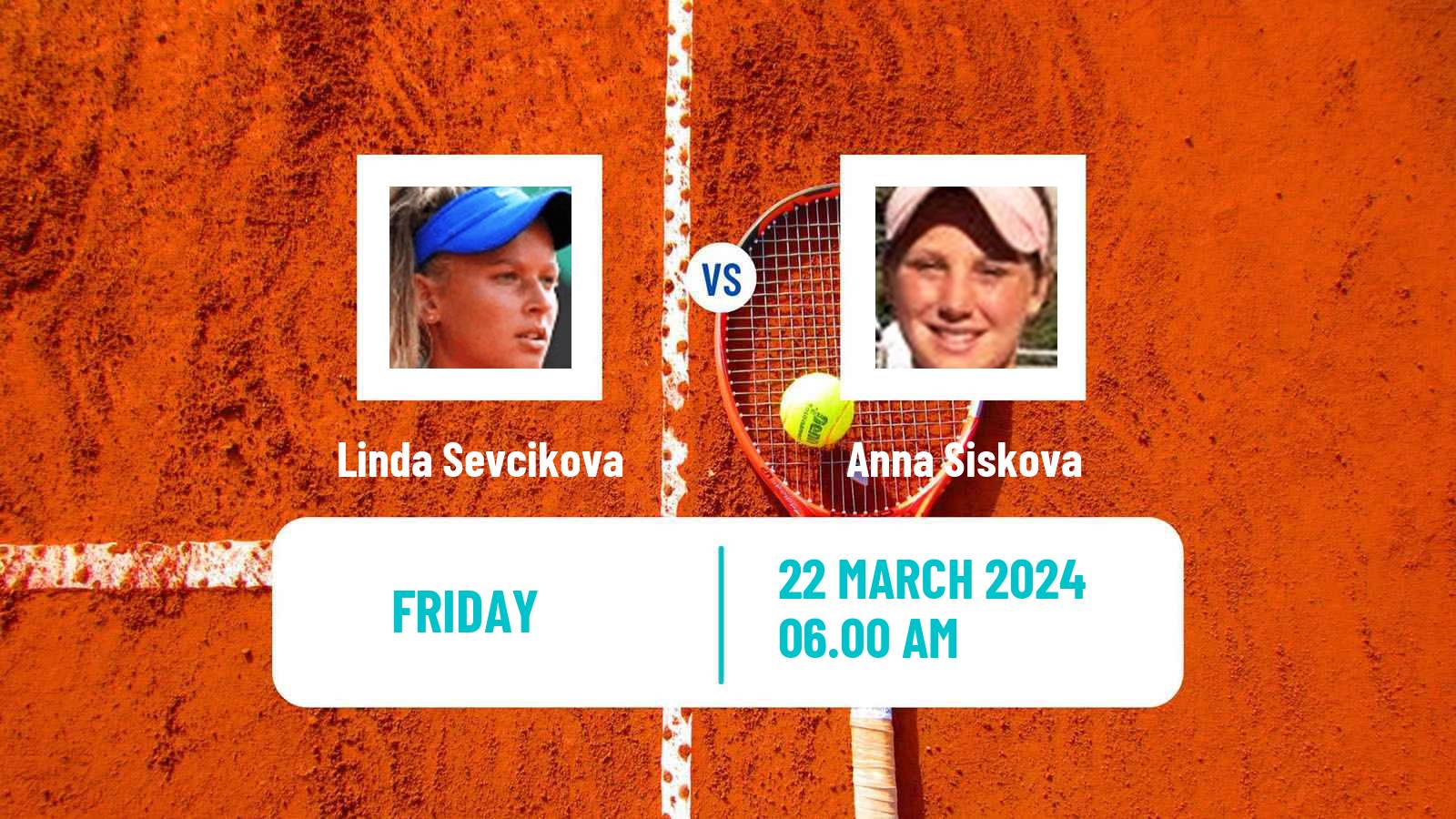 Tennis ITF W15 Antalya 6 Women Linda Sevcikova - Anna Siskova