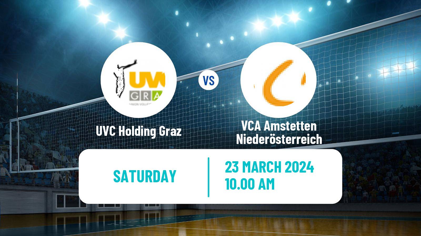 Volleyball Austrian Volley League UVC Holding Graz - VCA Amstetten Niederösterreich