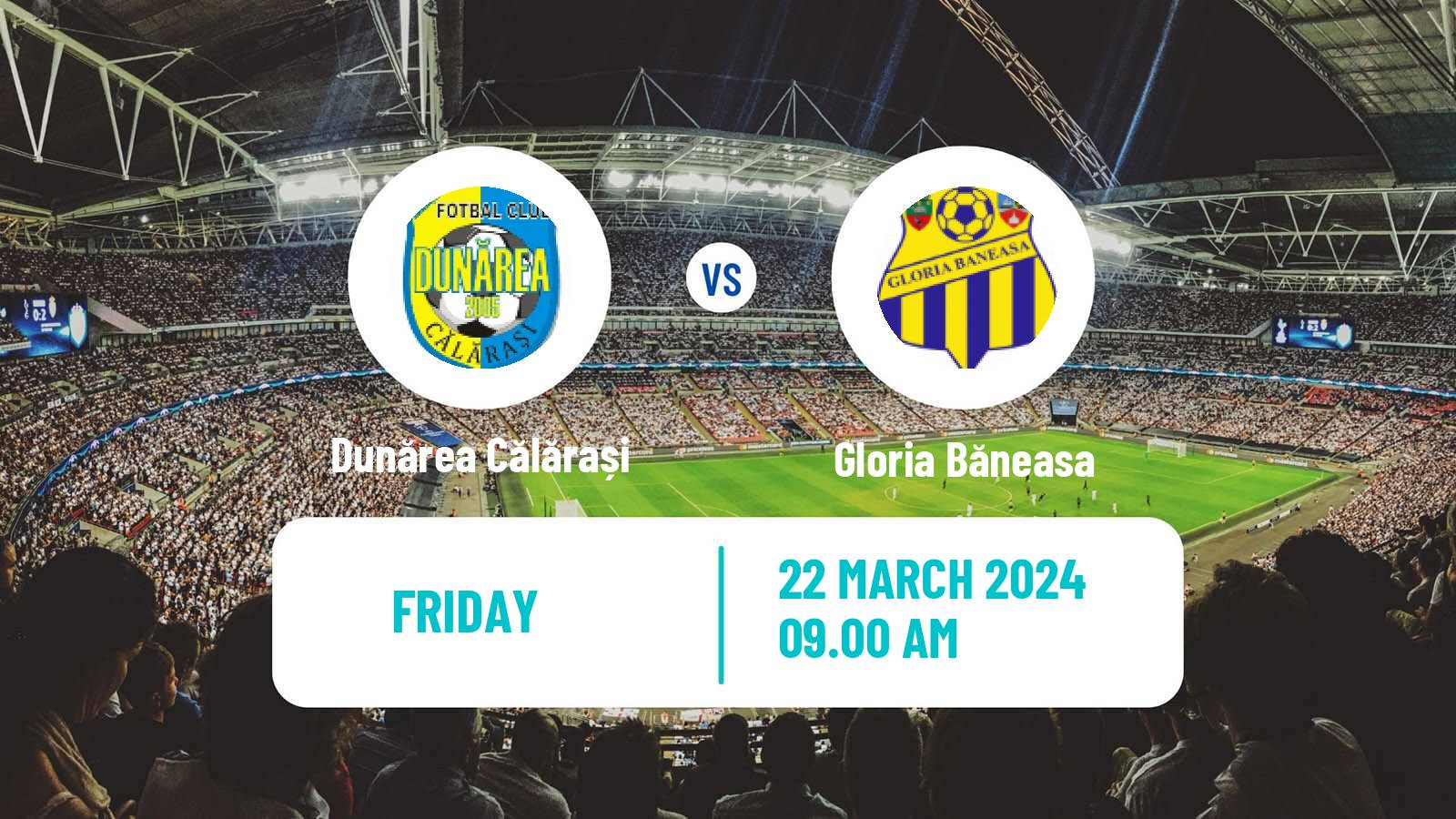 Soccer Romanian Liga 3 - Seria 3 Dunărea Călărași - Gloria Băneasa