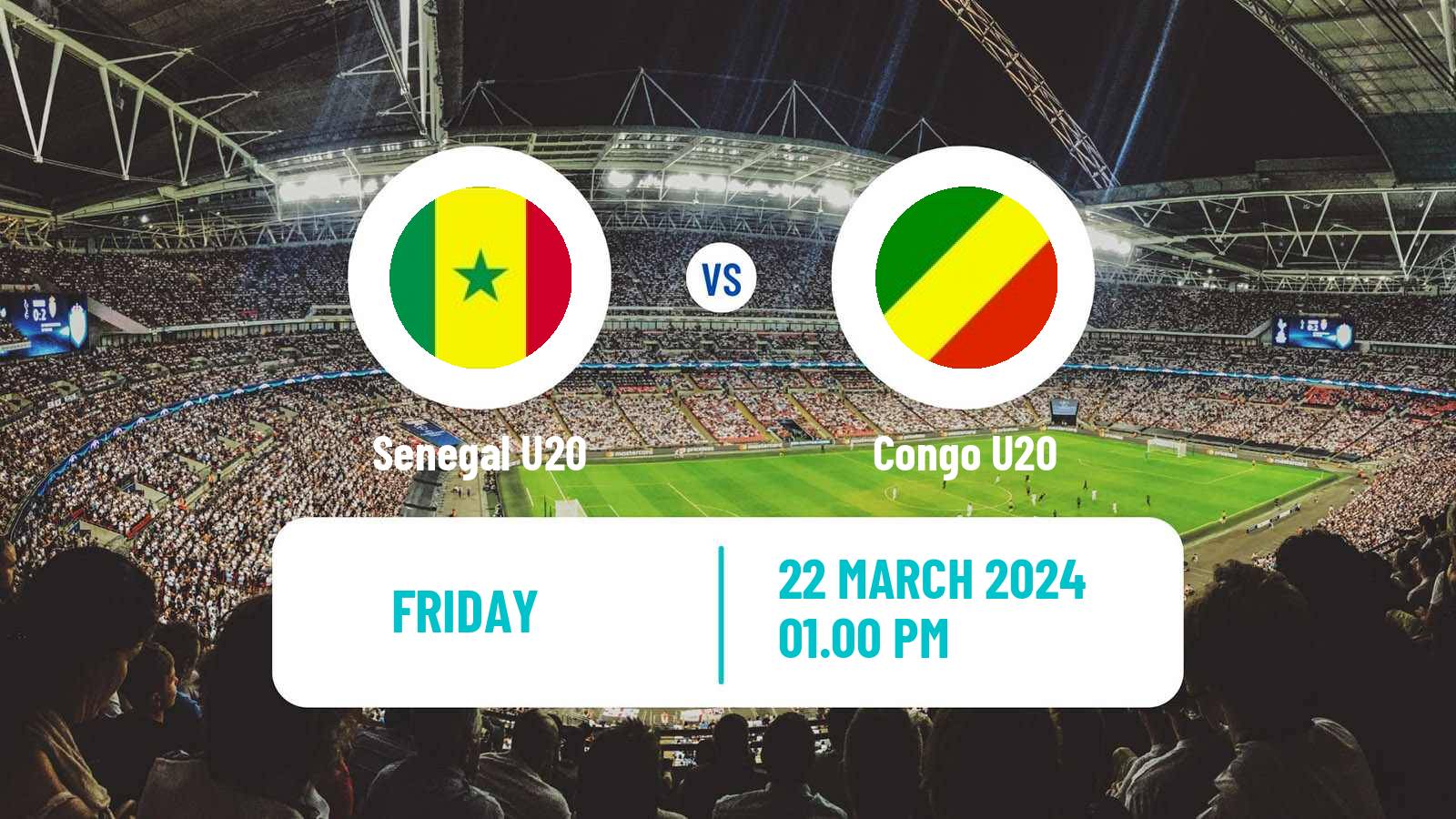 Soccer African Games Football Senegal U20 - Congo U20