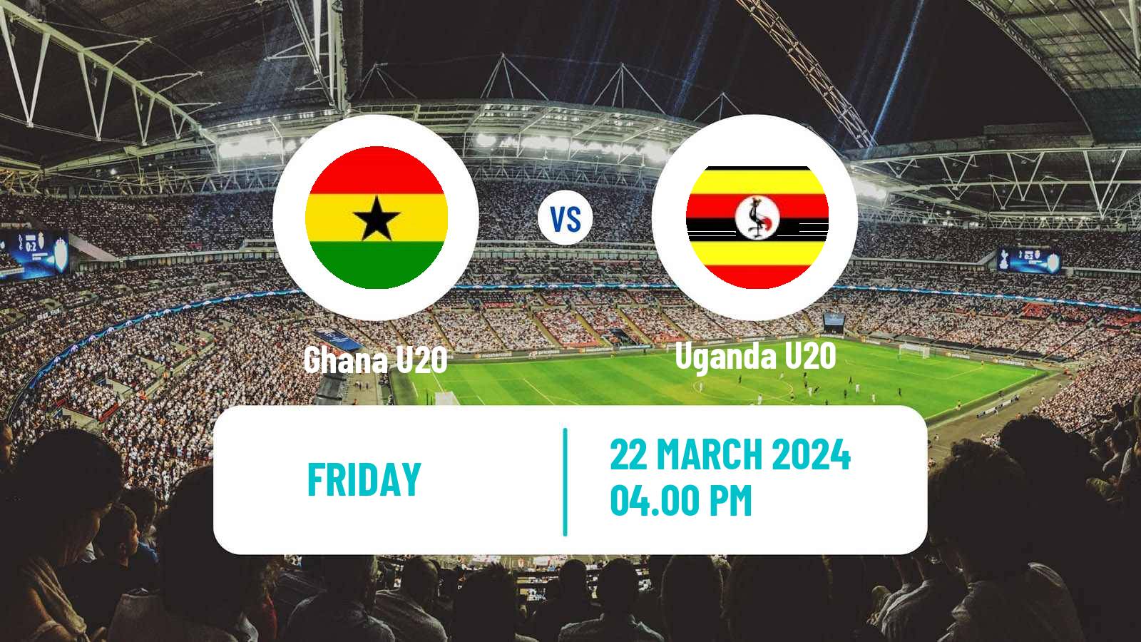 Soccer African Games Football Ghana U20 - Uganda U20