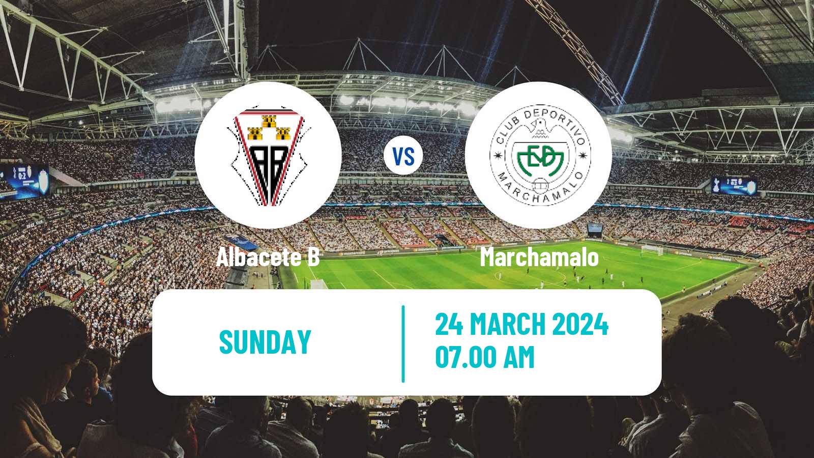 Soccer Spanish Tercera RFEF - Group 18 Albacete B - Marchamalo