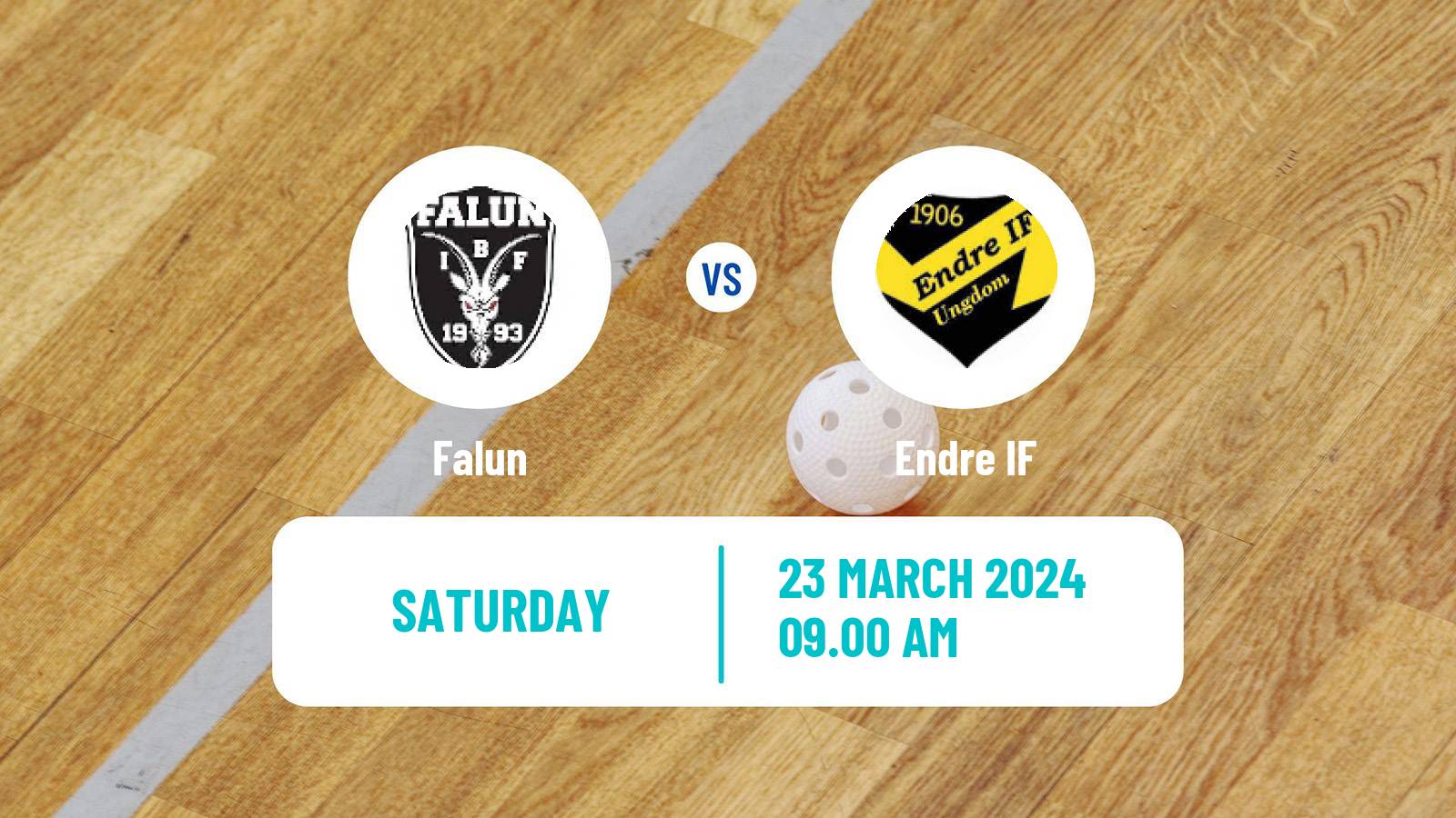 Floorball Swedish Superligan Floorball Women Falun - Endre IF