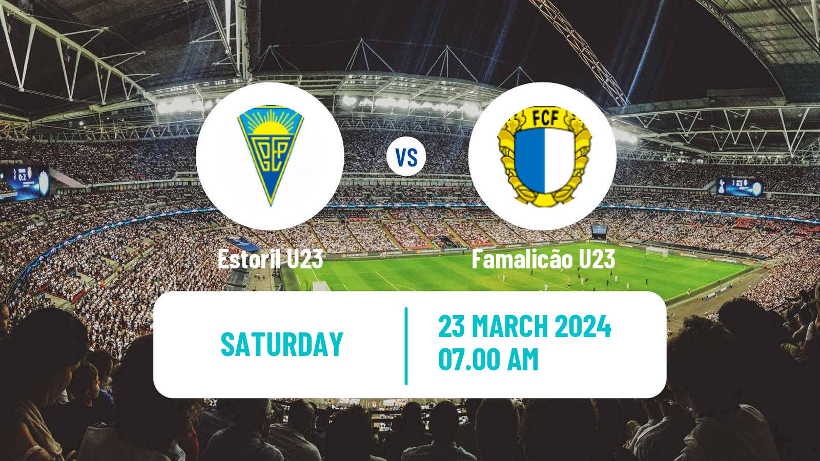 Soccer Portuguese Liga Revelacao U23 Estoril U23 - Famalicão U23