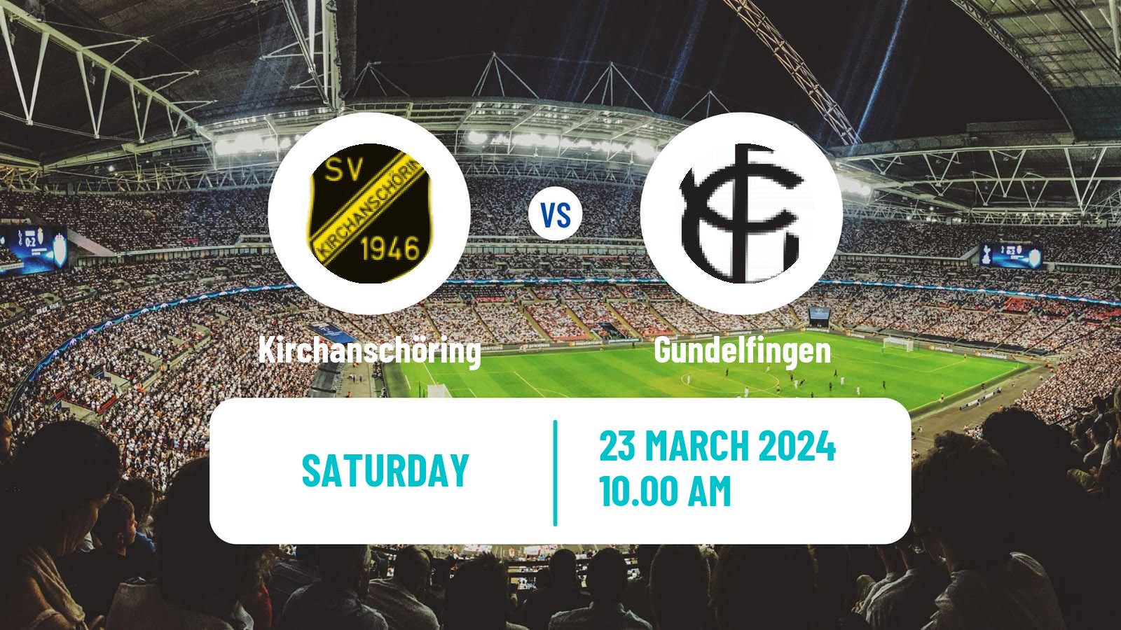 Soccer German Oberliga Bayern Süd Kirchanschöring - Gundelfingen