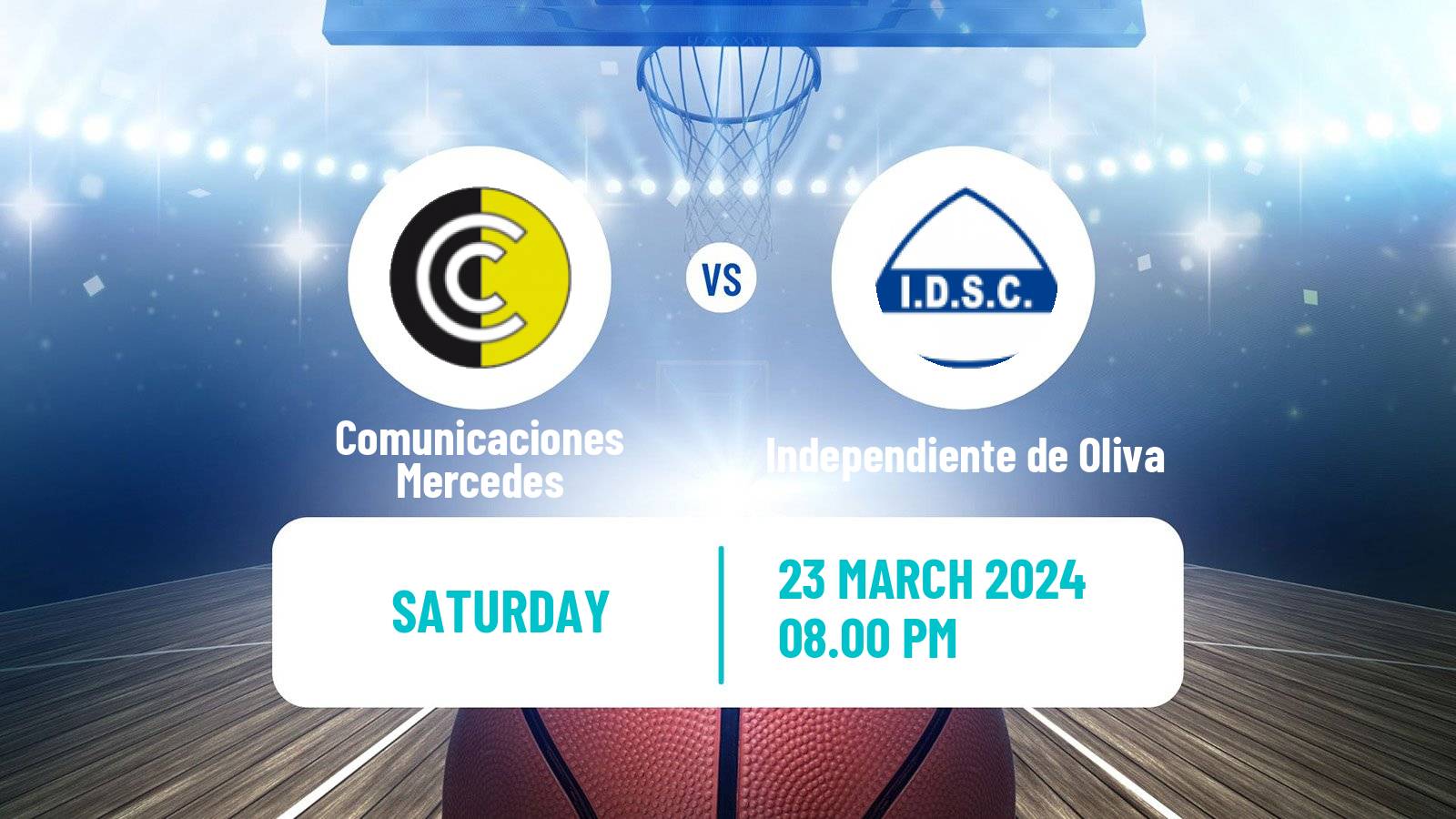 Basketball Argentinian LNB Comunicaciones Mercedes - Independiente de Oliva