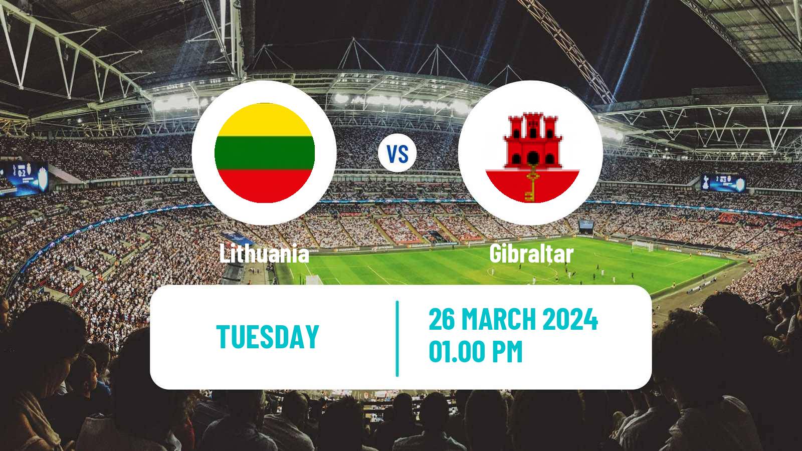 Soccer UEFA Nations League Lithuania - Gibraltar