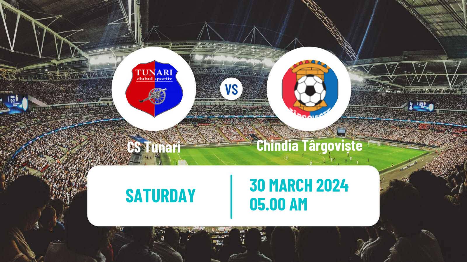 Soccer Romanian Division 2 Tunari - Chindia Târgoviște