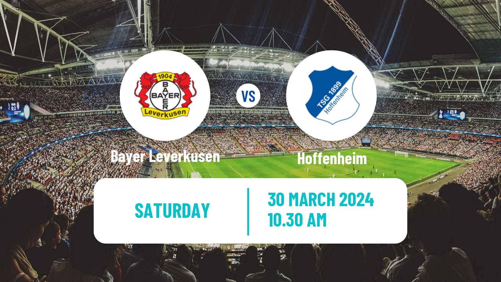 Soccer German Bundesliga Bayer Leverkusen - Hoffenheim