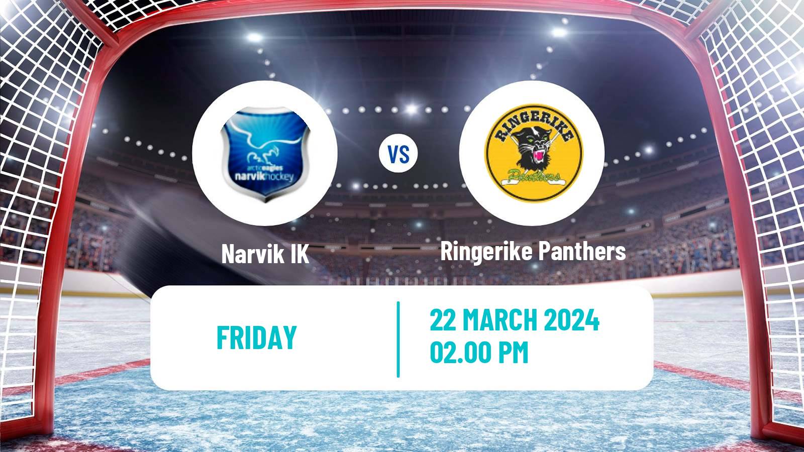 Hockey Norwegian Ligaen Hockey Narvik - Ringerike Panthers