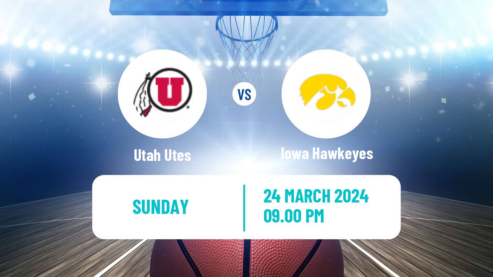 Basketball NIT Utah Utes - Iowa Hawkeyes