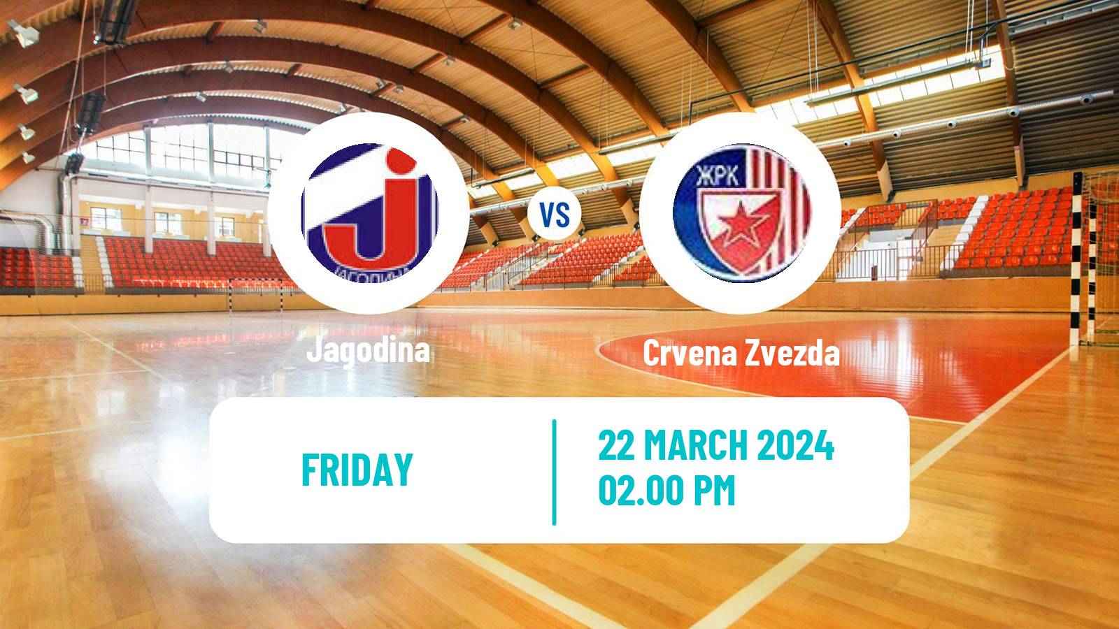 Handball Serbian Liga Handball Women Jagodina - Crvena Zvezda