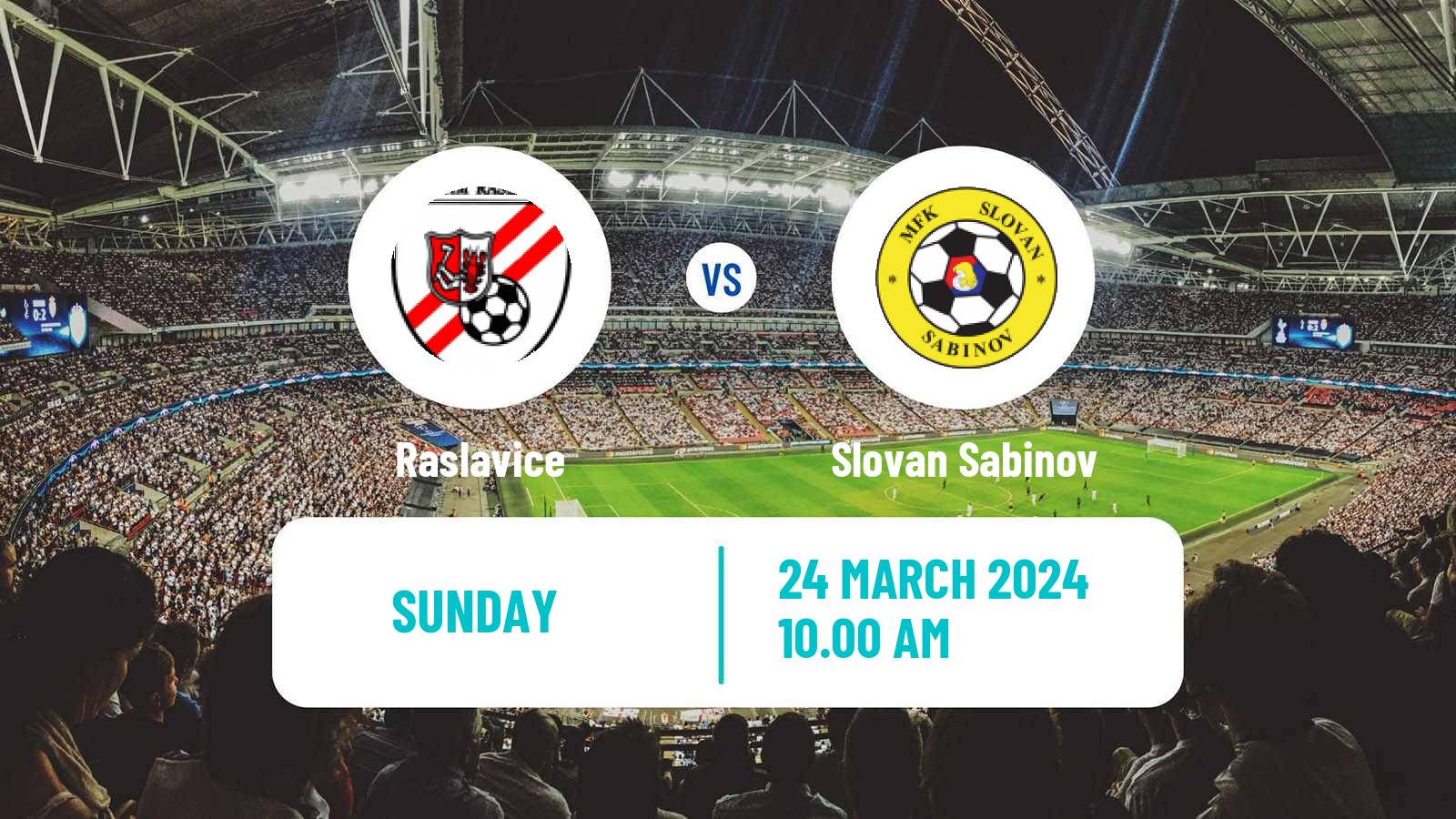 Soccer Slovak 4 Liga East Raslavice - Slovan Sabinov