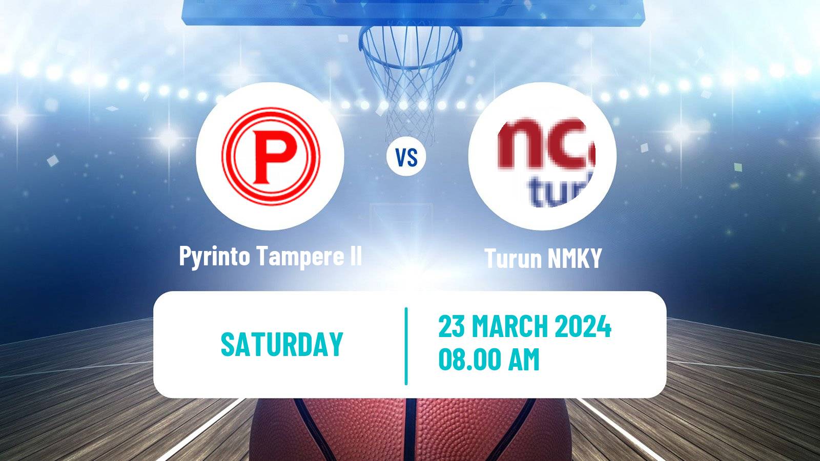 Basketball Finnish I Divisioona Basketball Women Pyrinto Tampere II - Turun NMKY