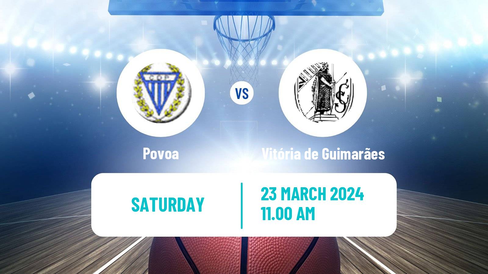 Basketball Portuguese LPB Povoa - Vitória de Guimarães