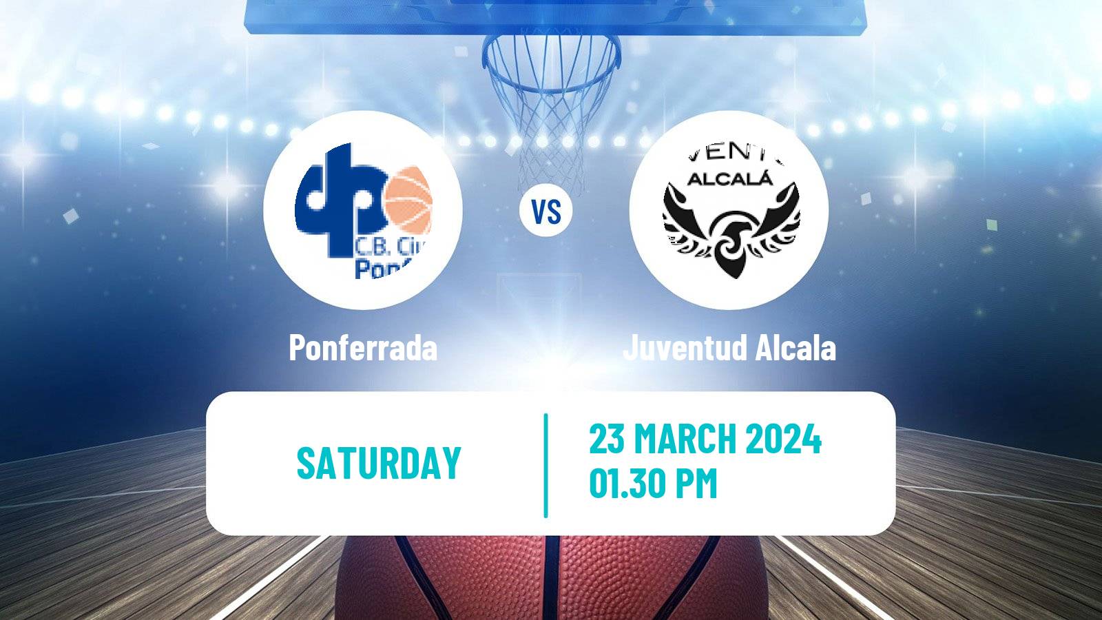 Basketball Spanish LEB Plata Ponferrada - Juventud Alcala