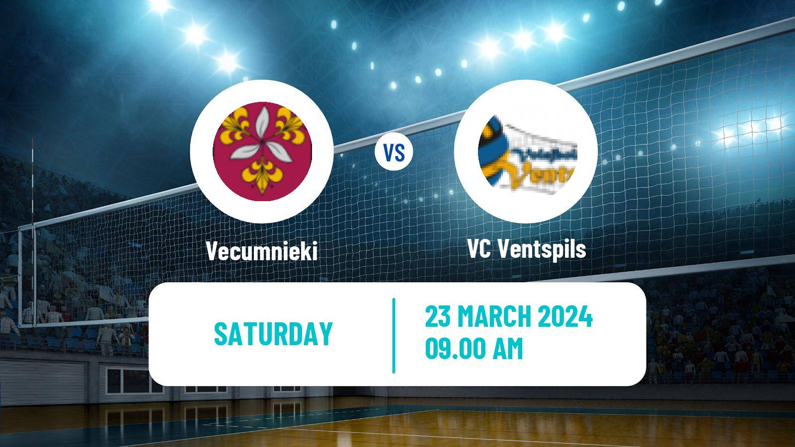 Volleyball Latvian Nacionala Liga Volleyball Vecumnieki - Ventspils