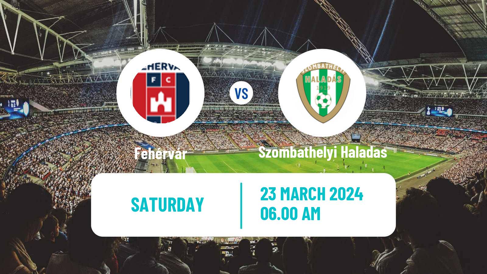 Soccer Hungarian NB I Women Fehérvár - Szombathelyi Haladas
