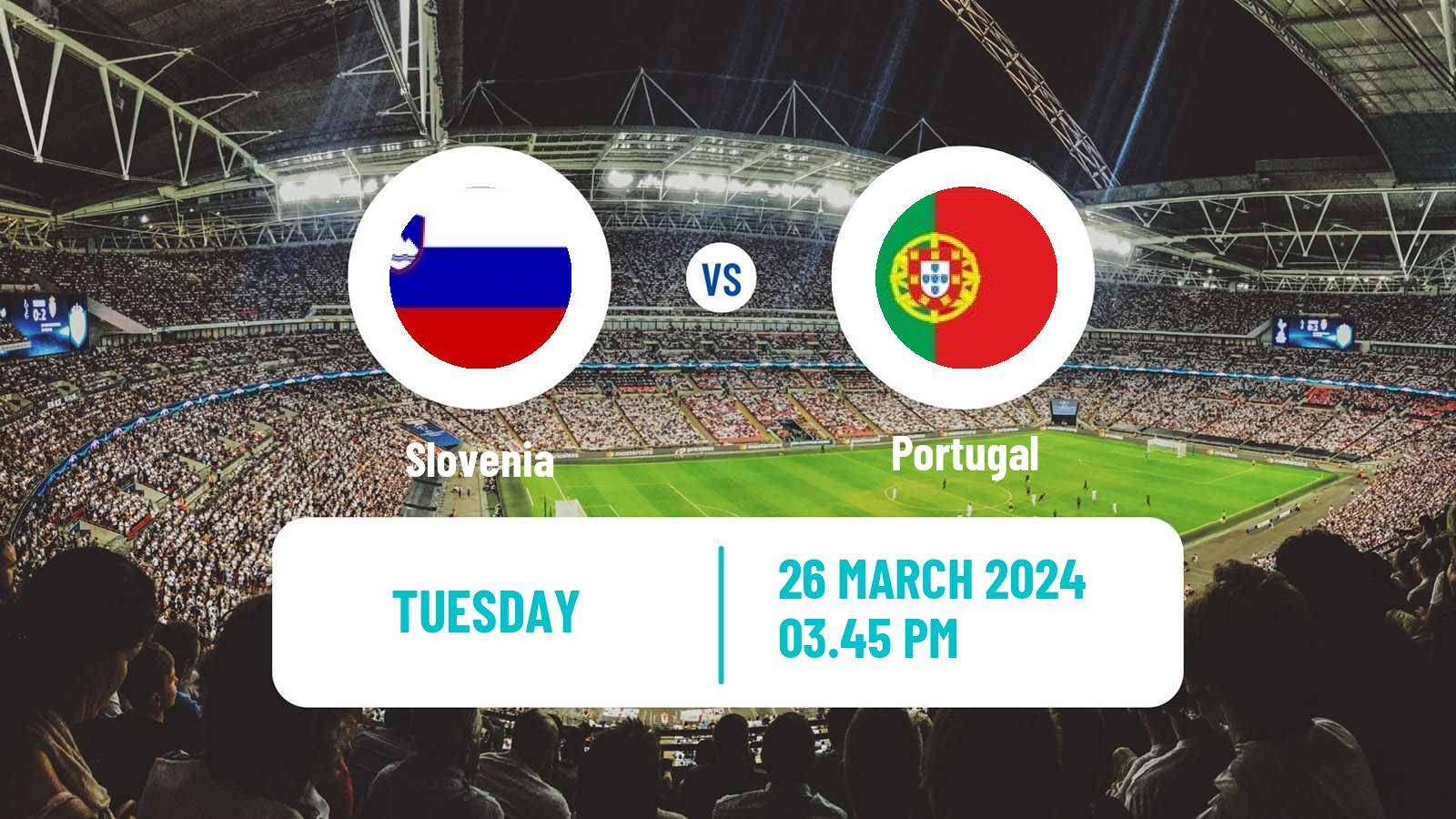 Soccer Friendly Slovenia - Portugal
