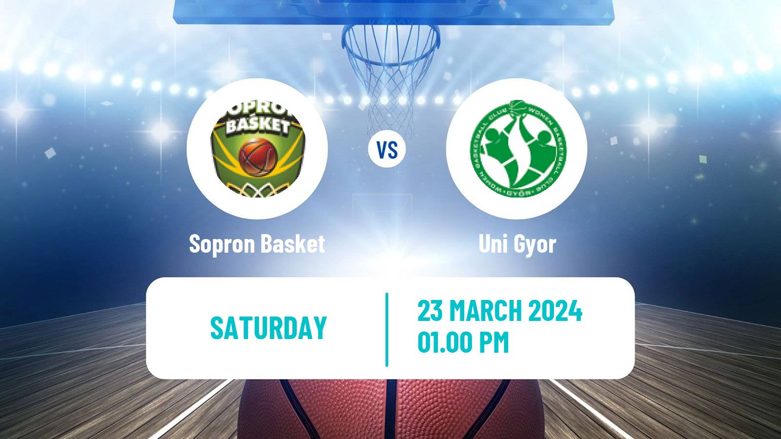 Basketball Hungarian NB I Basketball Women Sopron Basket - Uni Gyor