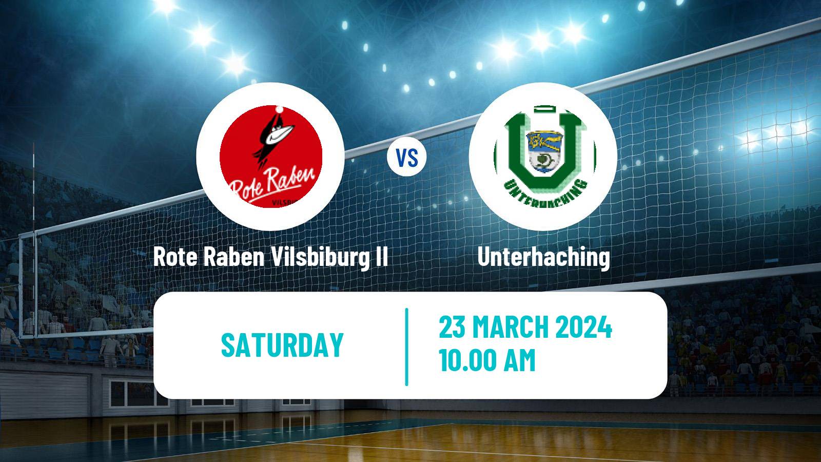 Volleyball German 2 Bundesliga South Volleyball Women Rote Raben Vilsbiburg II - Unterhaching