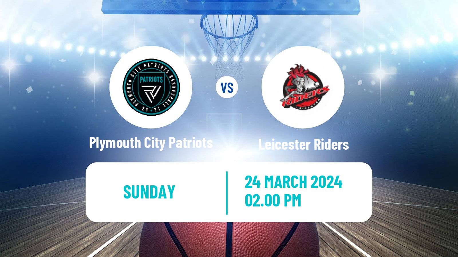 Basketball British Basketball League Plymouth City Patriots - Leicester Riders