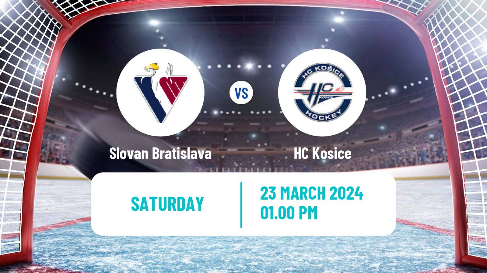 Hockey Slovak Extraliga Slovan Bratislava - HC Košice