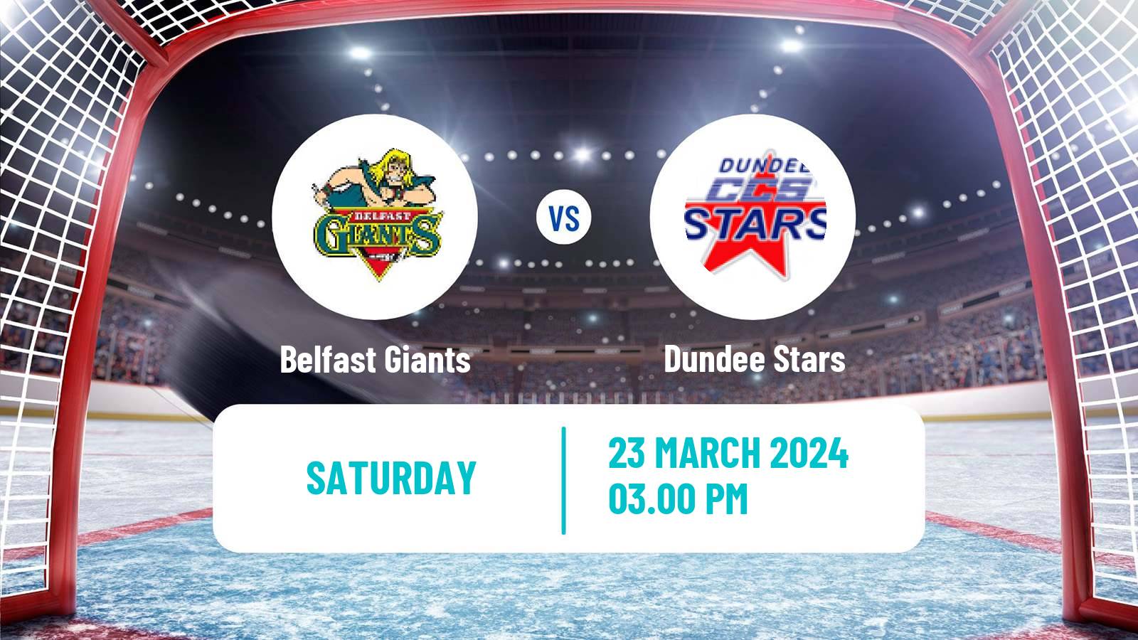 Hockey United Kingdom Elite League Belfast Giants - Dundee Stars