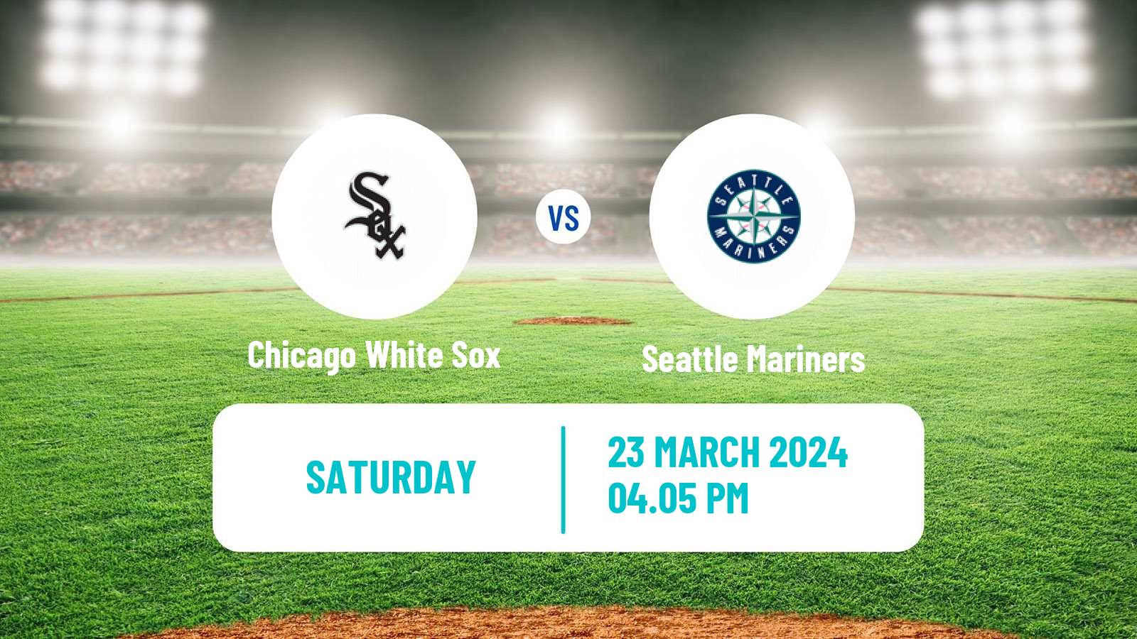 Baseball MLB Spring Training Chicago White Sox - Seattle Mariners