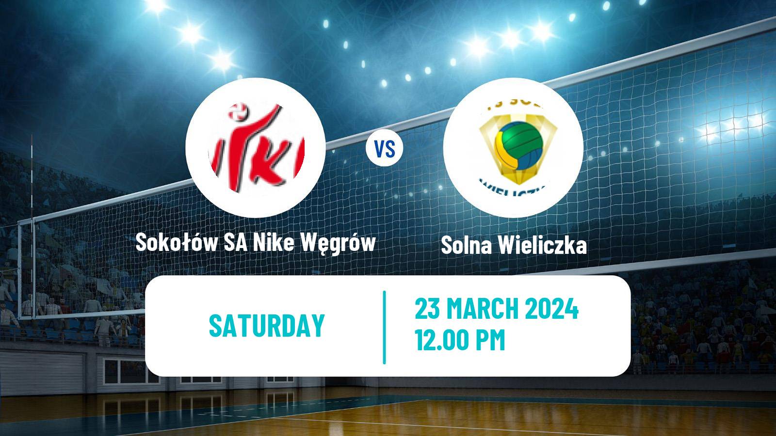 Volleyball Polish I Liga Volleyball Women Sokołów SA Nike Węgrów - Solna Wieliczka
