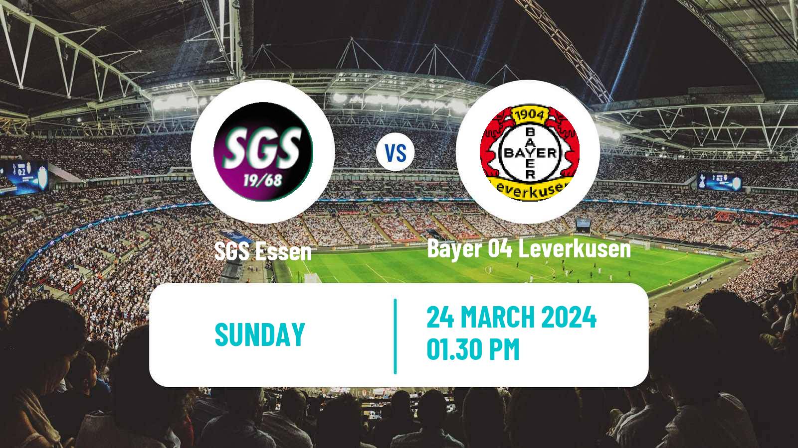 Soccer German Bundesliga Women SGS Essen - Bayer 04 Leverkusen