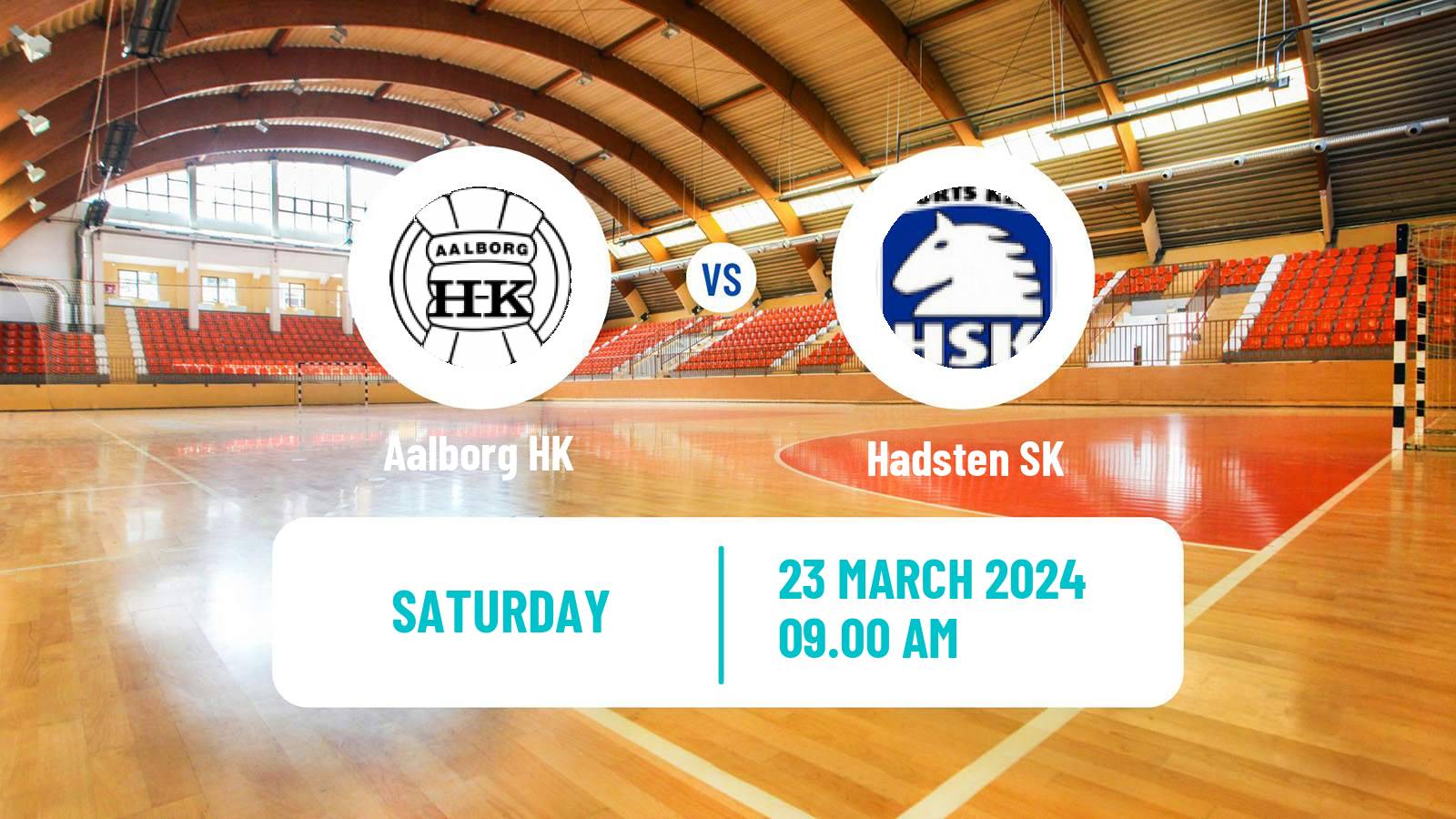 Handball Danish 1 Division Handball Women Aalborg HK - Hadsten