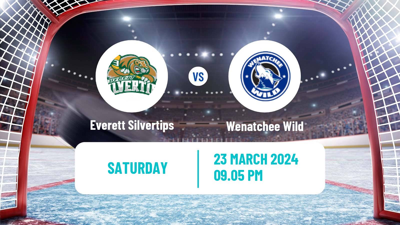 Hockey WHL Everett Silvertips - Wenatchee Wild
