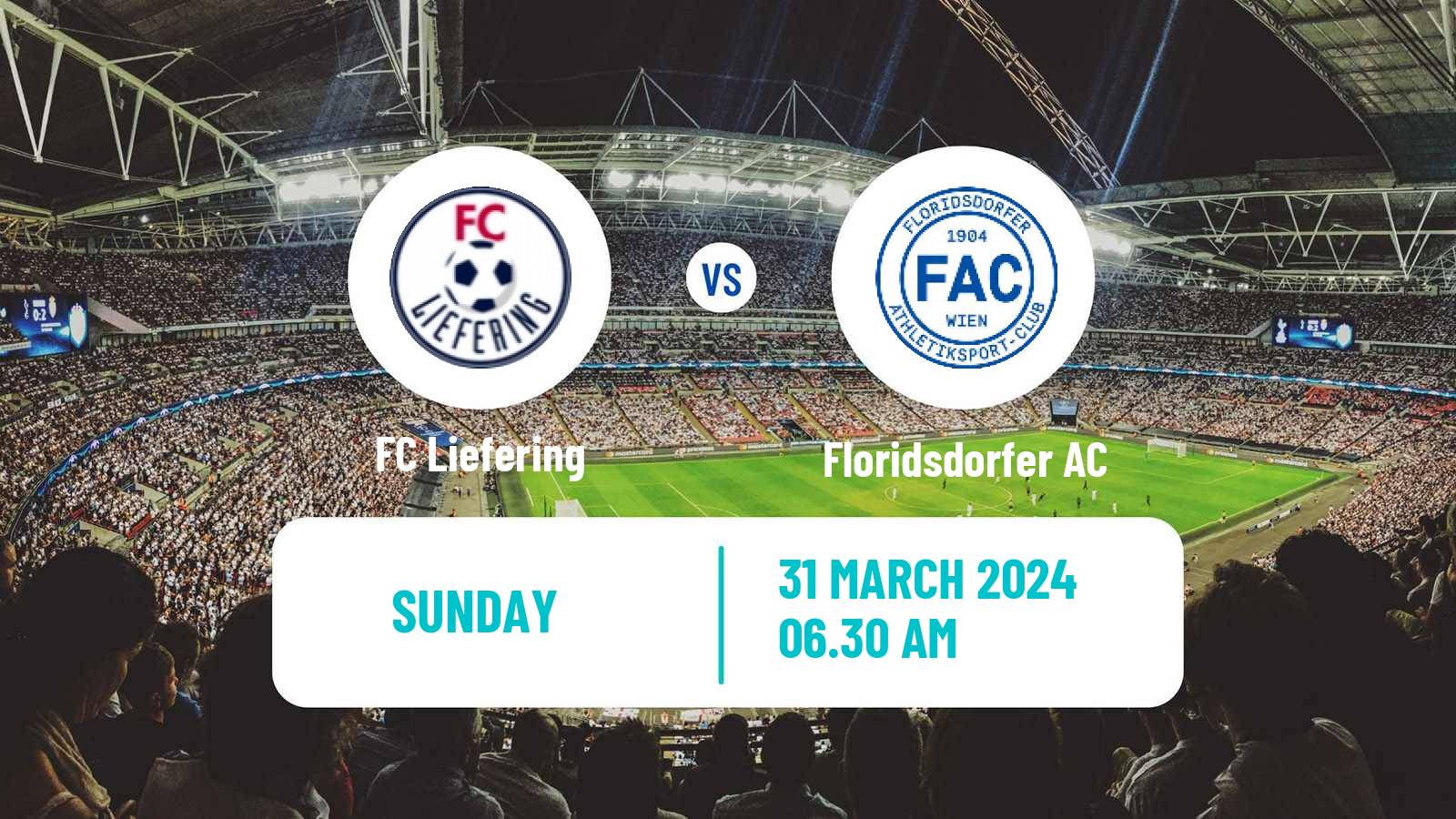 Soccer Austrian 2 Liga Liefering - Floridsdorfer AC