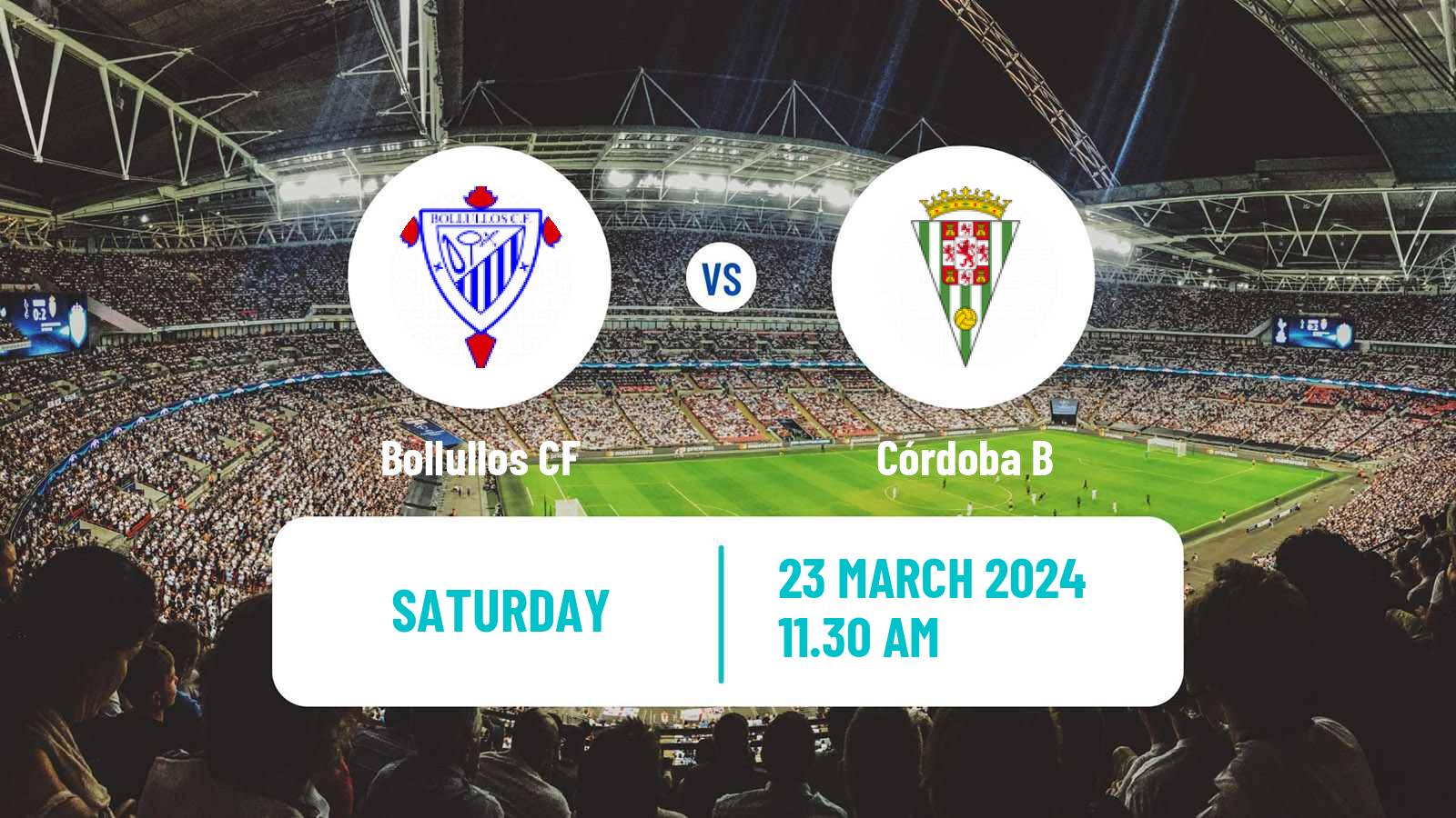 Soccer Spanish Tercera RFEF - Group 10 Bollullos - Córdoba B