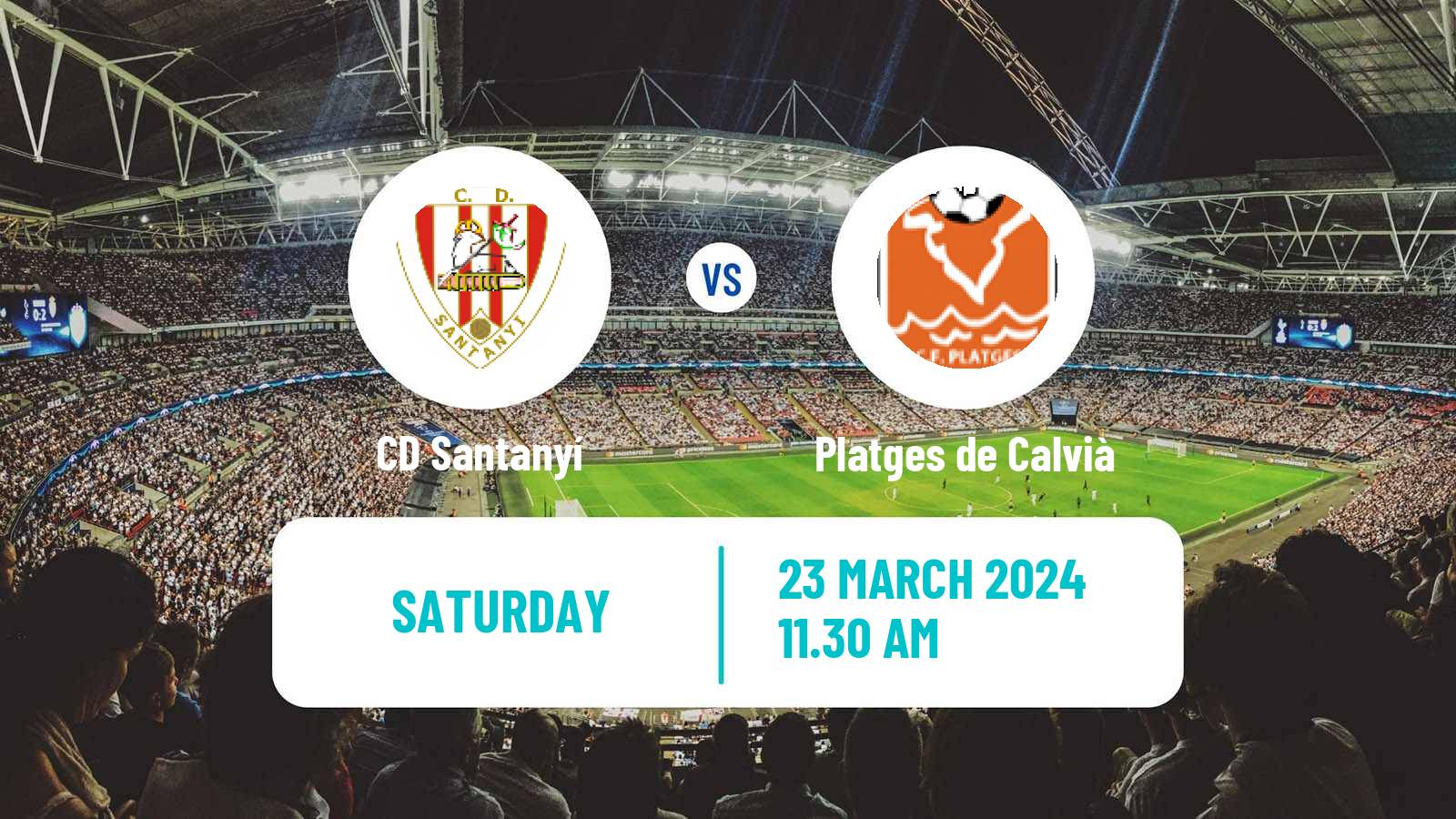 Soccer Spanish Tercera RFEF - Group 11 Santanyí - Platges de Calvià