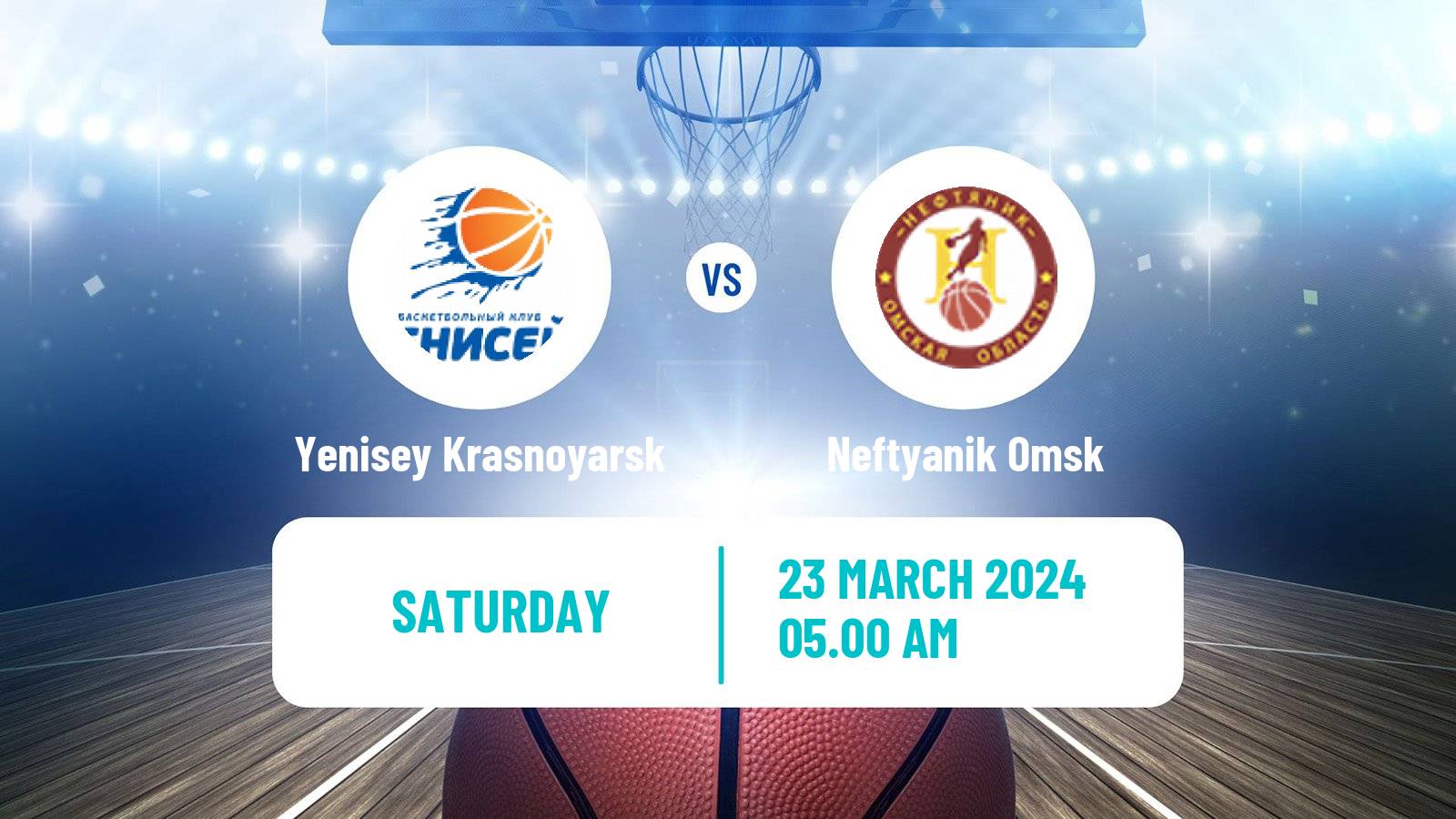 Basketball Russian Premier League Basketball Women Yenisey Krasnoyarsk - Neftyanik Omsk