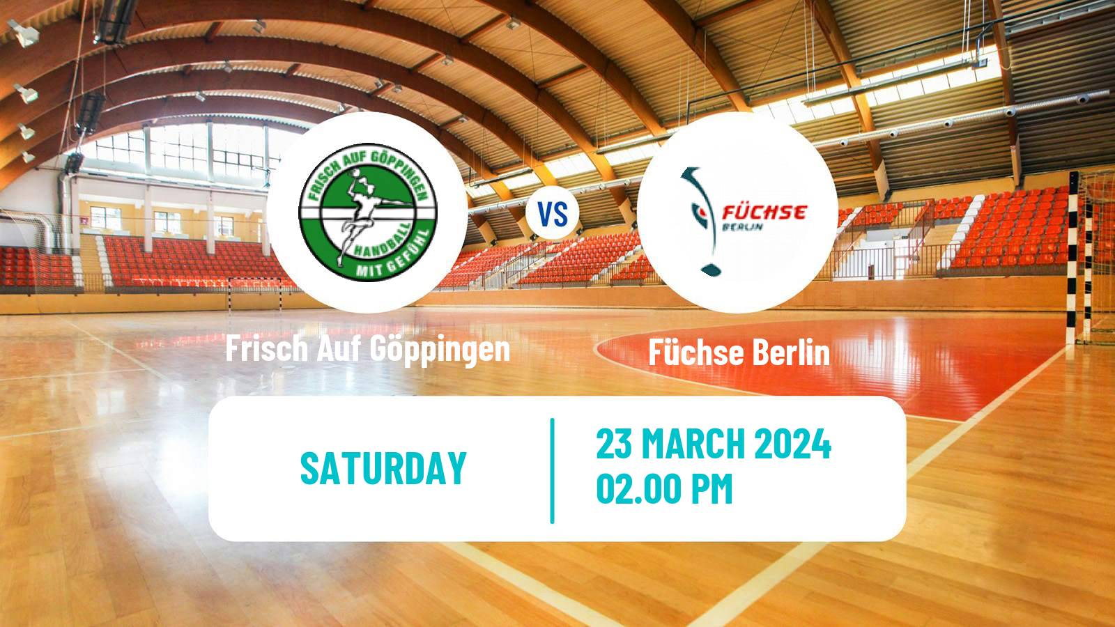 Handball German 2 Bundesliga Handball Women Frisch Auf Göppingen - Füchse Berlin