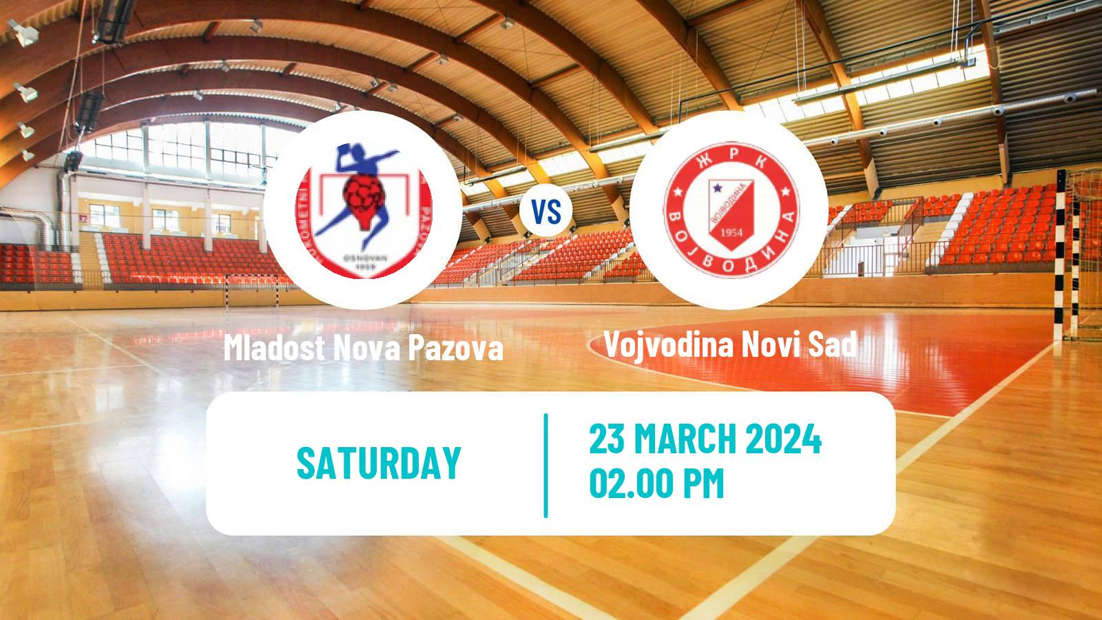 Handball Serbian Liga Handball Women Mladost Nova Pazova - Vojvodina Novi Sad