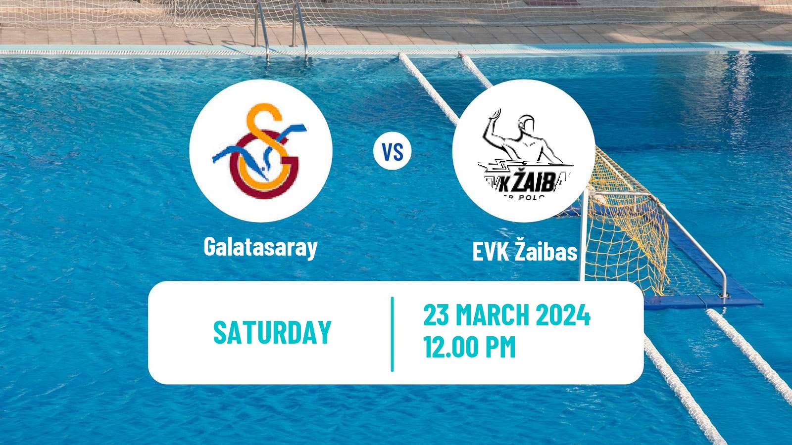 Water polo Challenger Cup Water Polo Galatasaray - Žaibas