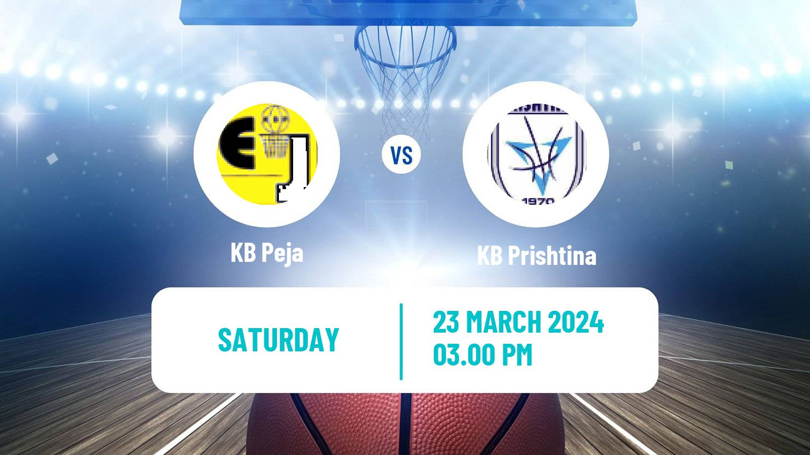 Basketball Kosovo Superliga Basketball Peja - Prishtina