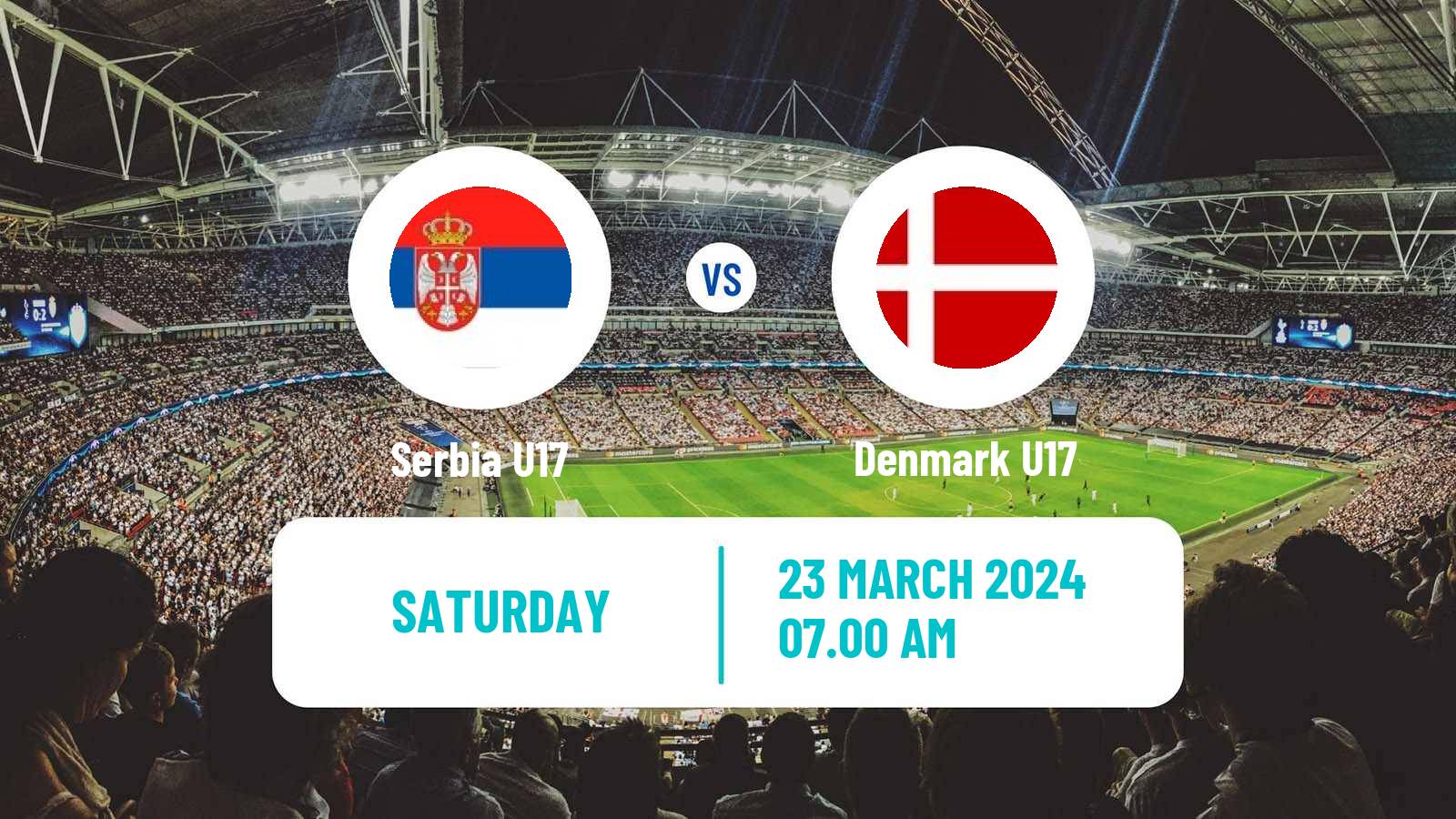 Soccer UEFA Euro U17 Serbia U17 - Denmark U17