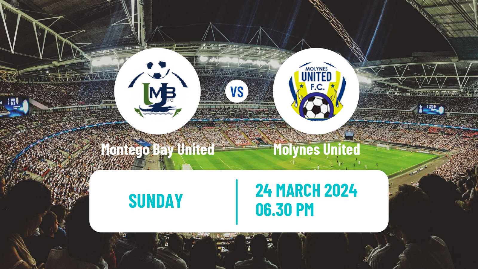 Soccer Jamaica National Premier League Montego Bay United - Molynes United