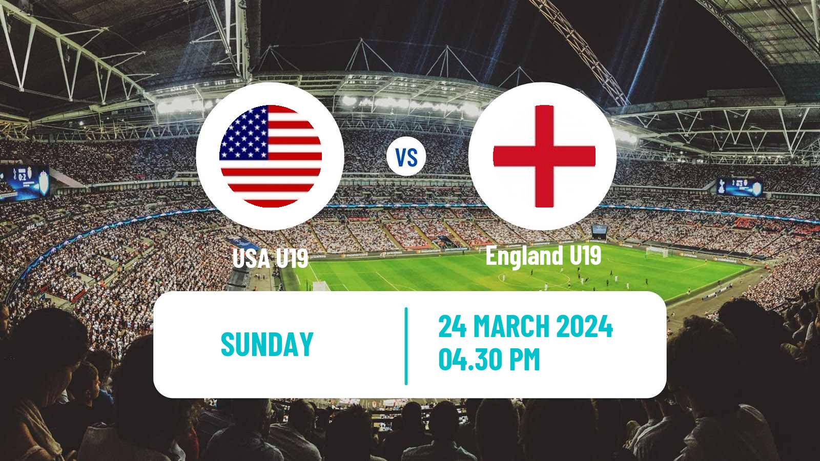 Soccer Friendly USA U19 - England U19