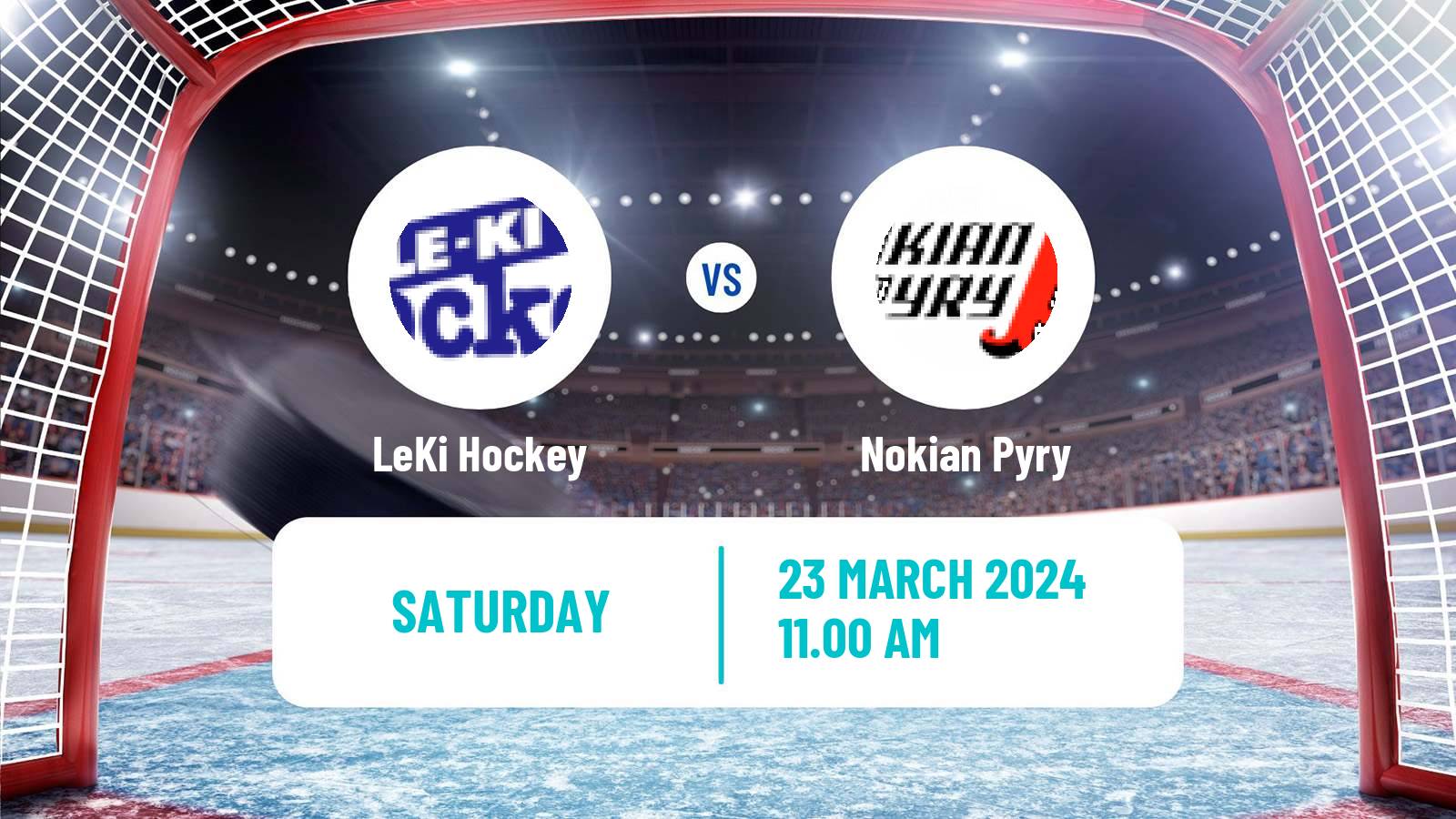 Hockey Finnish Suomi-sarja LeKi - Nokian Pyry