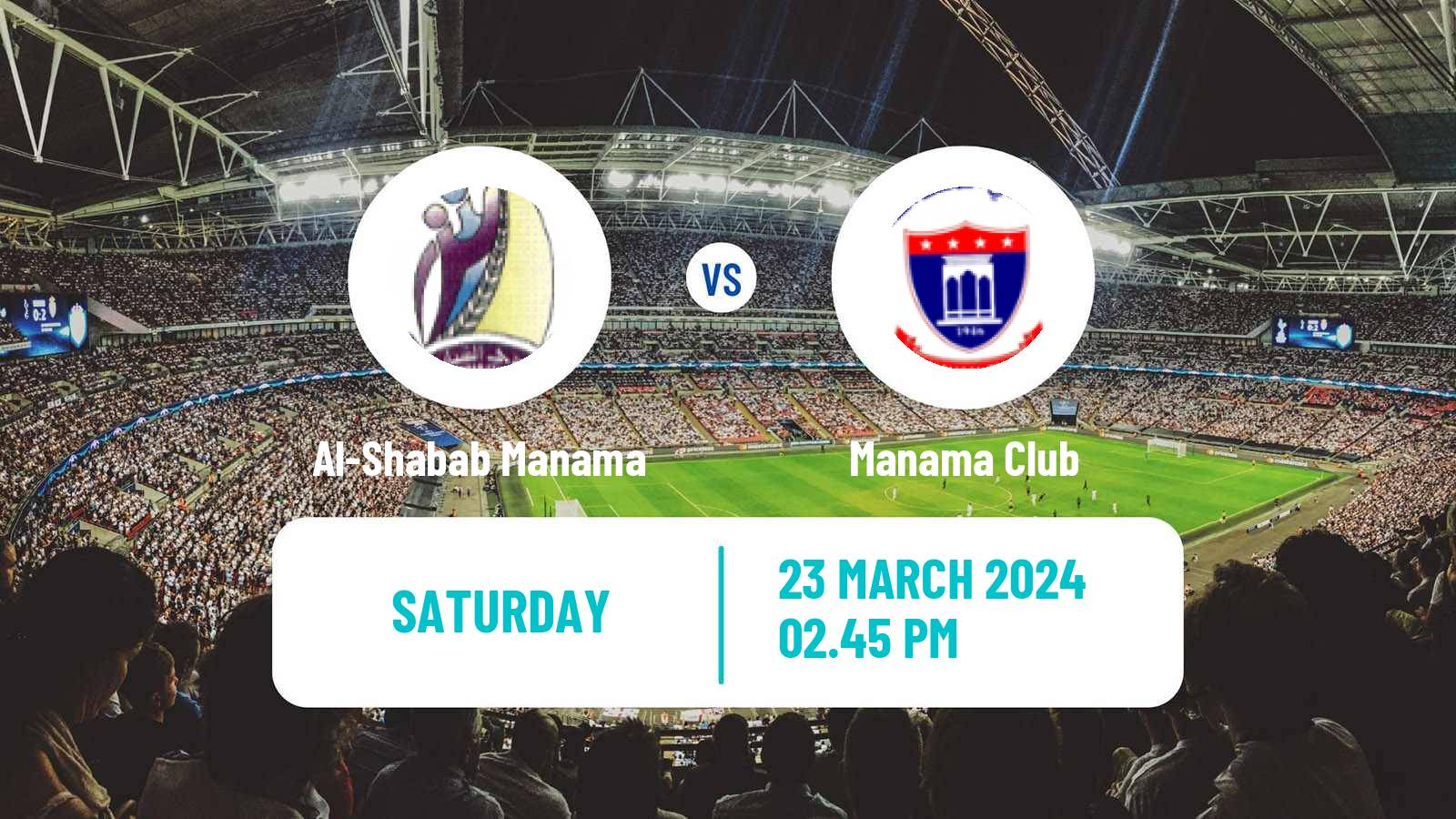 Soccer Bahraini Cup Al-Shabab Manama - Manama Club