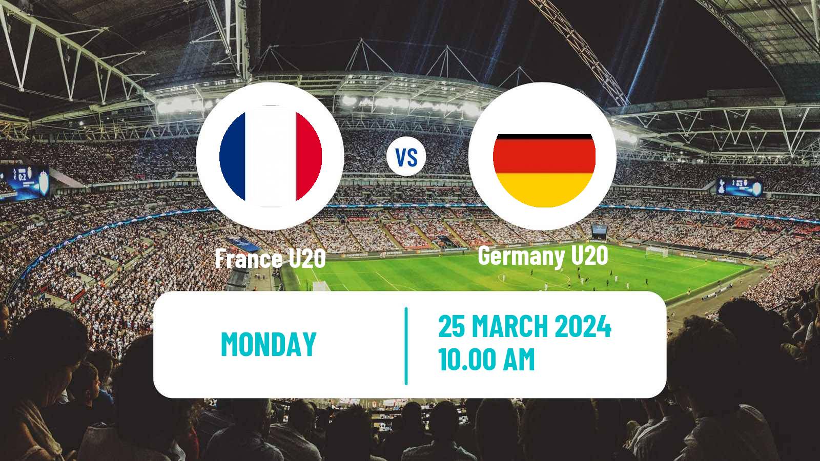 Soccer Friendly France U20 - Germany U20